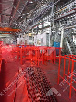 Перила на короне мачты ПМС 21 для навесного оборудования фото