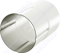 Соединитель трубы Аквасистем 90 RR20 белый