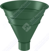 Воронка водосборная Аквасистем 90 RAL6005 зеленый мох