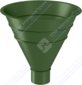 Воронка водосборная Аквасистем 90 P362 темно-зеленый