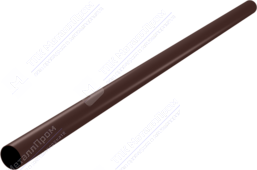 Труба водосточная Аквасистем 90 1м RAL8017 шоколад