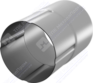 Соединитель трубы Аквасистем 90 RR21 светло-серый