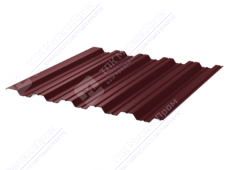 Профнастил полимер НС35 0,7 1000/1060 ПЭ RAL3005 красное вино