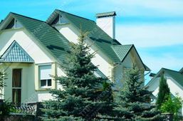 Металлочерепица Монтеррей п/э RAL 6005 (зелёный мох) 0,45 мм