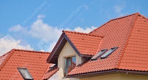 Металлочерепица Монтеррей п/э RAL 3009 (коррида) 0,45 мм