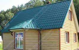 Металлочерепица Монтеррей п/э RAL 5021 (голубая вода) 0,45 мм