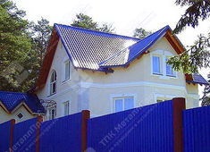 Профнастил С-8 п/э RAL 5002 (ультрамарин) 0,4 мм