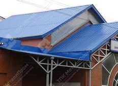 Профнастил С-8 п/э RAL 5005 (сигнально-синий) 0,7 мм