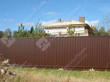 Профнастил С-21 п/э RAL 8017 (шоколад) 0,7 мм