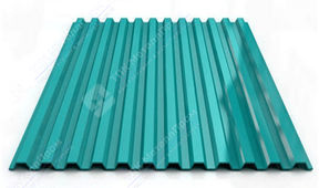 Профнастил С-21 п/э RAL 5021 (голубая вода) 0,7 мм