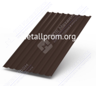 Профнастил коричневый шоколад МП-20x1100 0,65 мм