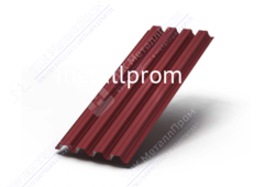 Профнастил коричнево - красный С-44x1000 0,7 мм