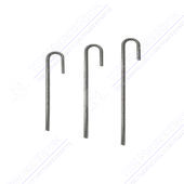 Анкер для георешетки Г-образный 10х500 мм