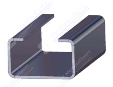 Гнутый С-образный профиль 150х50х15х2 мм