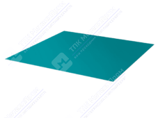 Лист с полимерным покрытием 0,45 мм ТУ ПЭ в пленке RAL5021 морская волна