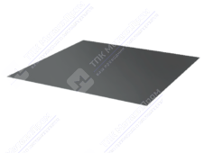 Лист с полимерным покрытием 0,7 мм ПЭ в пленке RAL7005 темно-серый