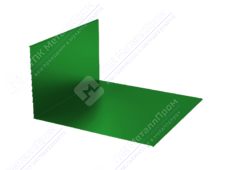 Планка примыкания верхняя 145 250 0,4 2м стандарт ПЭ RAL6029 зеленая мята К-501