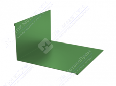 Планка примыкания верхняя 145 250 0,4 2м стандарт ПЭ RAL6021 бледно-зеленый К-501